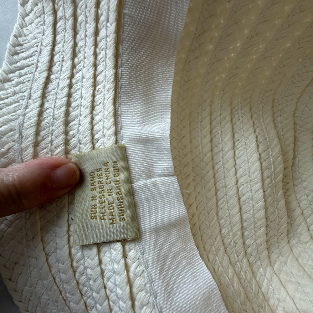 Sun N Sand Headwear Beach Bucket Hat Seashell Comfort Band Size OS - Picture 10 of 16